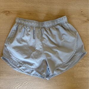 Nike Light Gray Women's Athletic Shorts